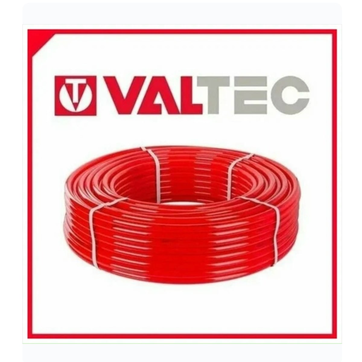 Красная бухта трубы VALTEC PE-Xb/EVOH 16 мм