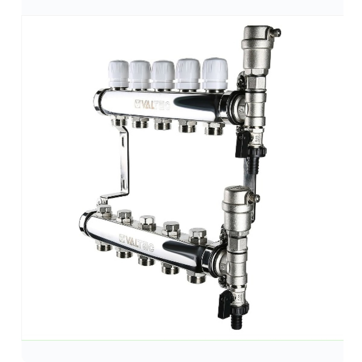 Коллекторный блок VALTEC из нержавеющей стали
